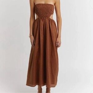 Dissh strapless dress size 8aus 4us